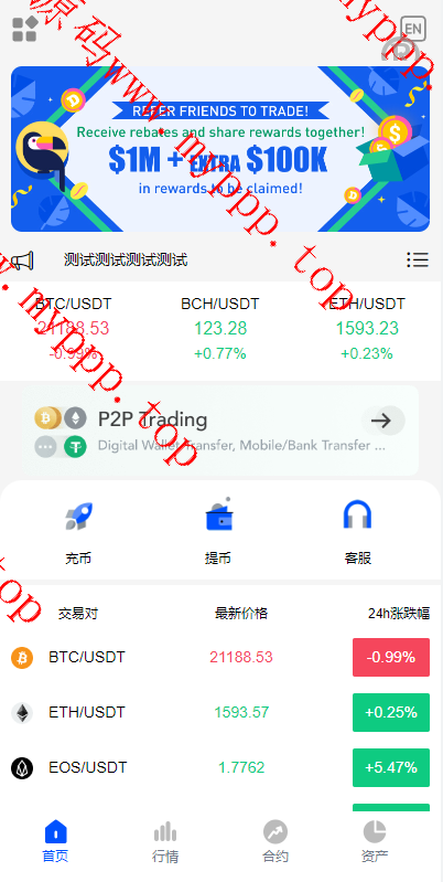 精简版秒合约交易所系统/多国言海外交易所/交易所源码