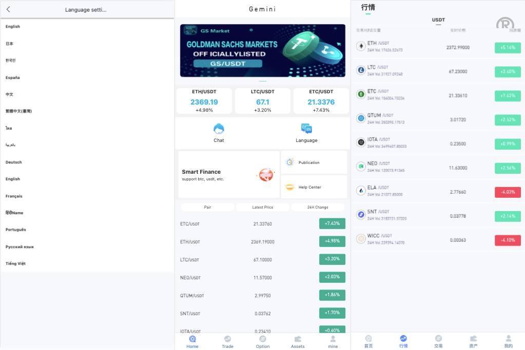 海外多国言交易所系统/秒合约交易/新币认购/前端uniapp