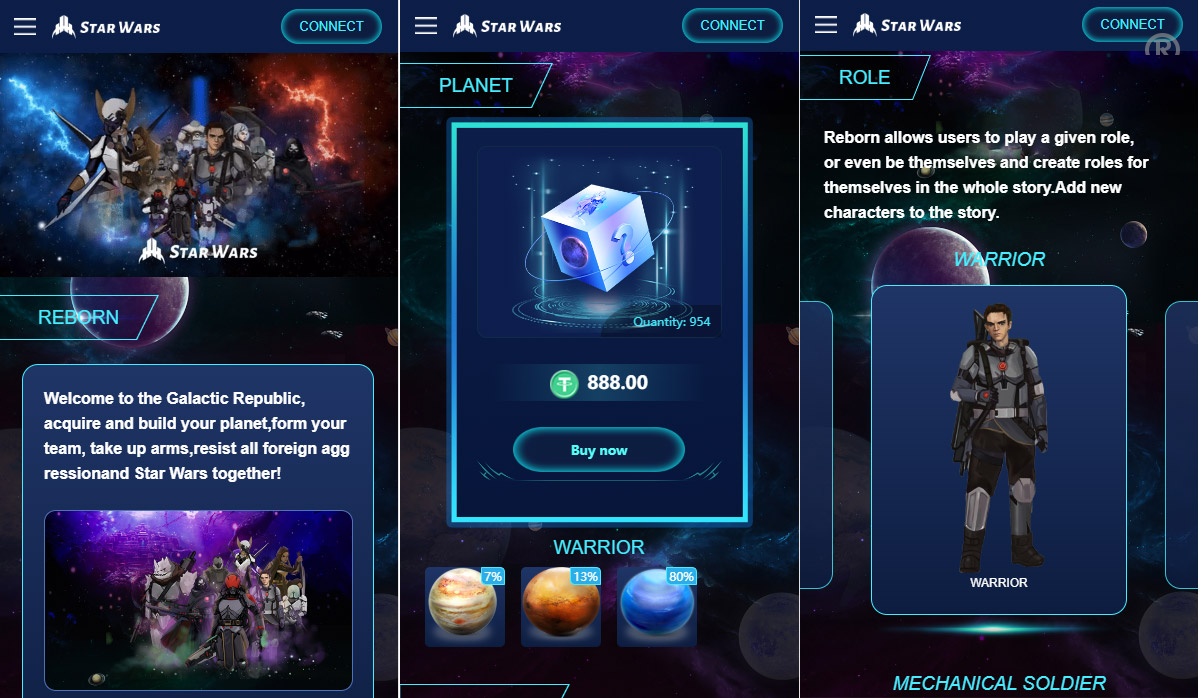 星球大战BSC币安智能链区块链盲盒游戏内附搭建教程