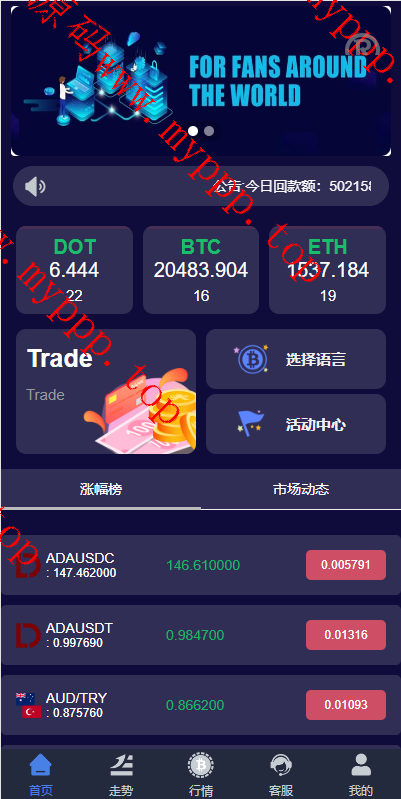 区块链微交易源码/秒合约虚拟币交易微盘系统