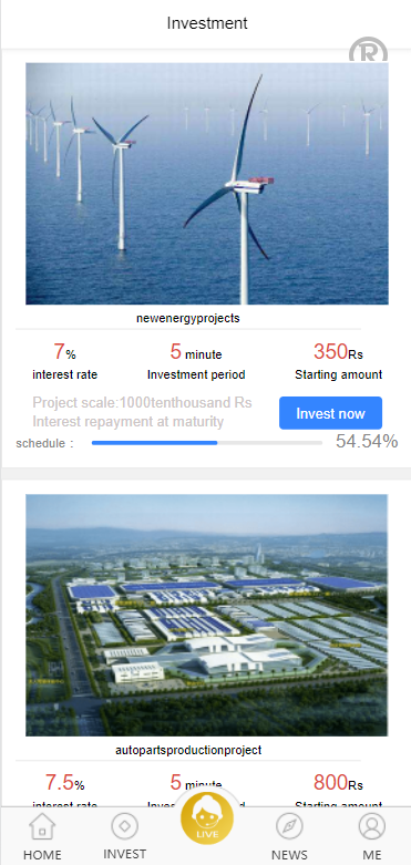 二开英文版p2p投资理财源码/众筹投资分红系统
