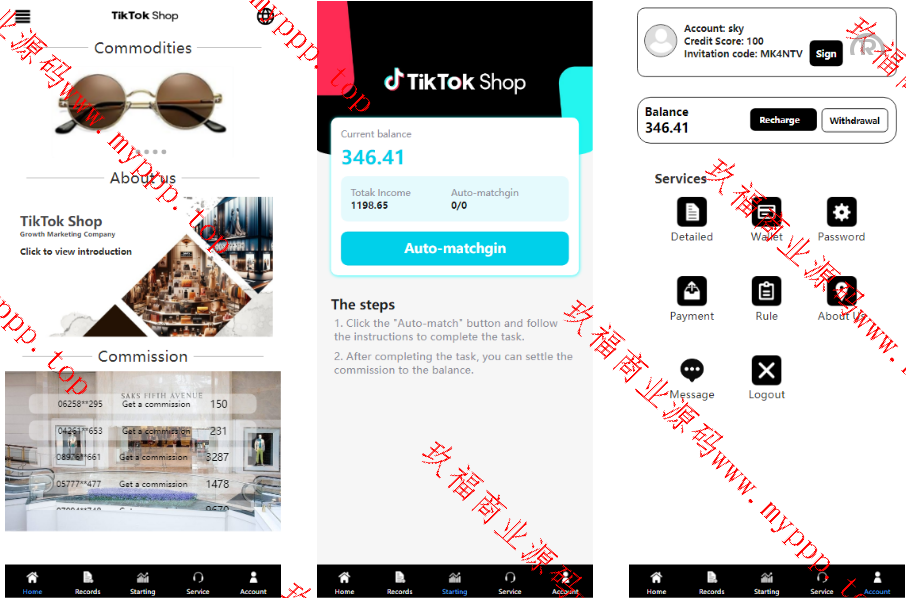 亲测新款源码多国言TIKTOK刷单 海外TIKTOK抢单刷单 策略组 打针