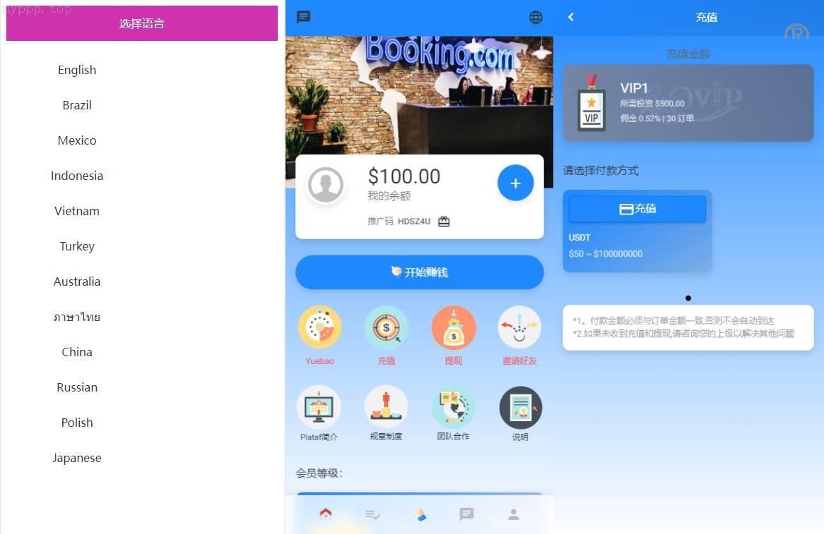 多国言海外抢单刷单系统/在线派单接单/叠加组/打针系统