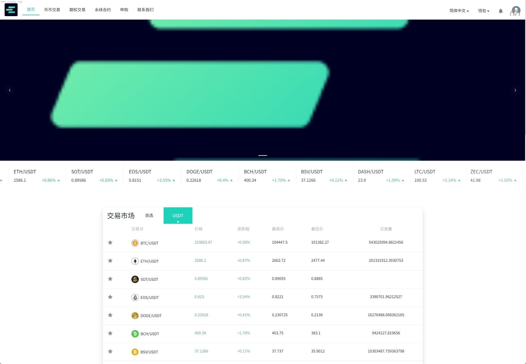 运营版海外交易所/期权交易/合约交易/多国言申购交易所