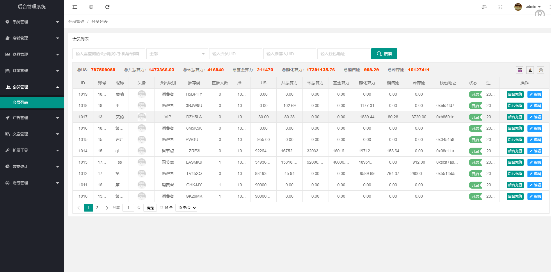 US算力商城系统源码/USDT充值/购物返利源码下载 - 图8 | 8-8G海外源码 US算力商城系统源码/USDT充值/购物返利源码下载 - 图8